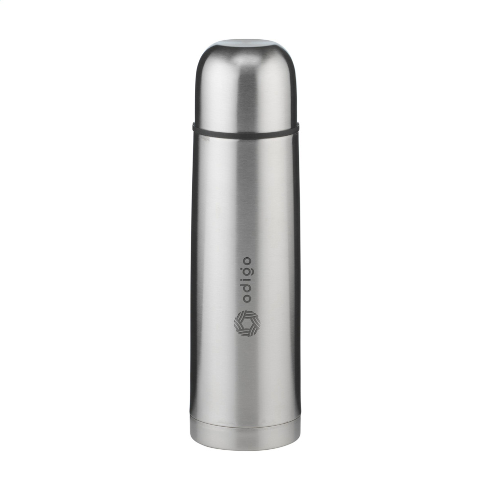 Logotrade Geschäftsgeschenke das Foto: Thermotop Midi RCS Recycled Steel 500 ml Thermoflasche