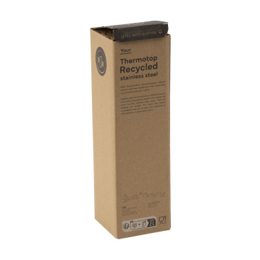 Logotrade Logogeschenke das Foto: Thermotop Midi RCS Recycled Steel 500 ml Thermoflasche