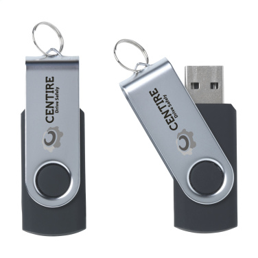 Logotrade Geschäftsgeschenke das Foto: USB Twist ab Lager 8 GB