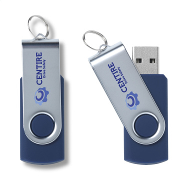 Logotrade Geschäftsgeschenke das Foto: USB Twist ab Lager 16 GB