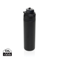 Omni Sip verschließbare Flasche aus RCS-reSteel, 700ml, Schwarz