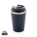 Java 350ml doppelwandiger Becher aus RCS recyceltem PP, Blau