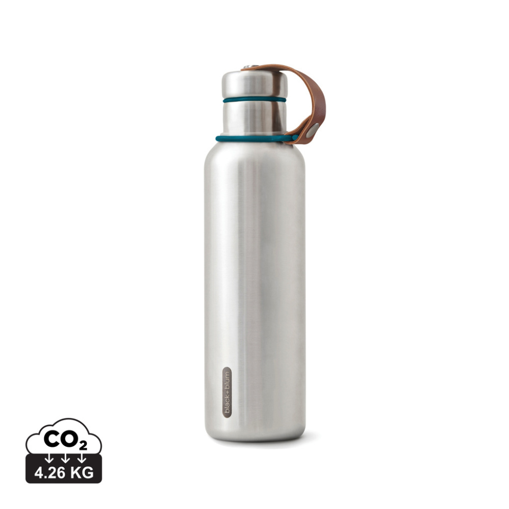 Logotrade Firmengeschenke das Foto: Black+Blum isolierte Wasserflasche groß, 750ml