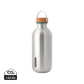 Black+Blum Stahl-Wasserflasche 600ml, Türkis