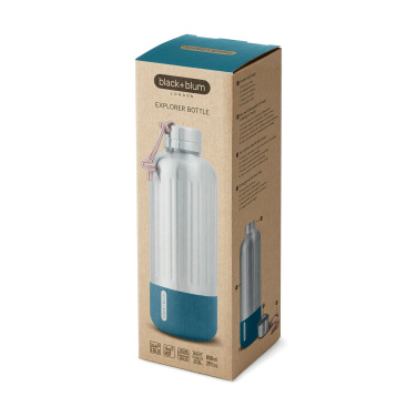 Logotrade Werbegeschenke das Foto: Black+Blum Explorer isolierte Wasserflasche groß, 850ml