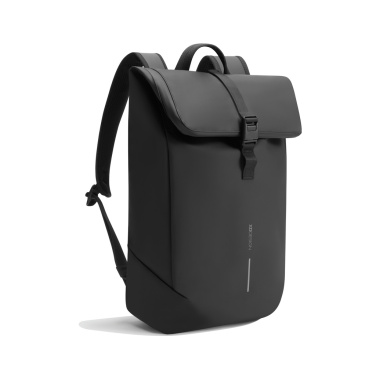 Logotrade Logogeschenke das Foto: Urban wasserabweisender Flap-Top Rucksack