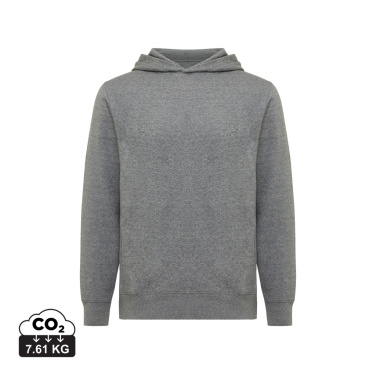 Logotrade Werbeartikel das Foto: Iqoniq Yengo Hoodie mit Seitentaschen aus rec. Baumwolle