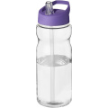 H2O Active® Eco Base 650 ml Sportflasche mit Ausgussdeckel, Transparent / Lila