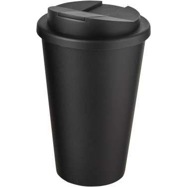 Logotrade Firmengeschenke das Foto: Americano® Eco 350 ml recycelter Becher mit auslaufsicherem Deckel