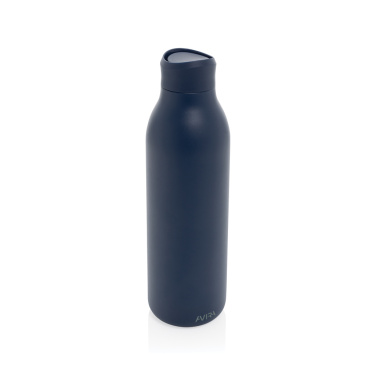 Logotrade werbemittel das Foto: Avira Alok 600ml Wasserflasche aus RCS rec. 360 Stahl