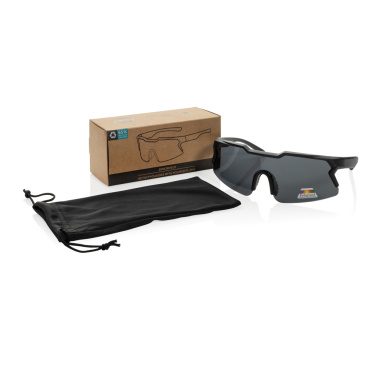 Logotrade Firmengeschenke das Foto: SproShield RCS Sportbrille mit polarisierten Gläsern