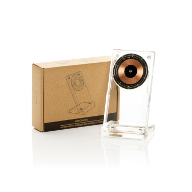 Logotrade werbemittel das Foto: Magcharge 15W magnetische Wireless-Charging-Stand