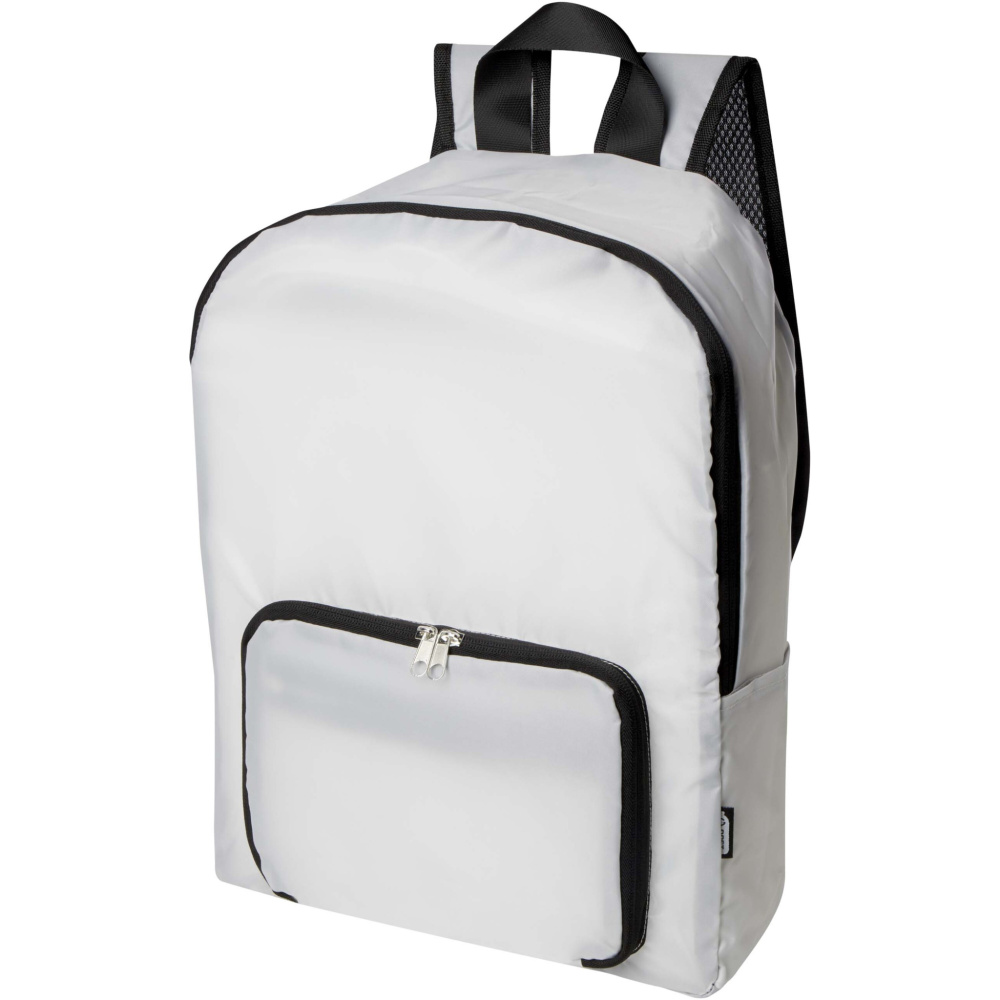 Logotrade Werbegeschenke das Foto: EcoFold faltbarer RPET Rucksack 15 L