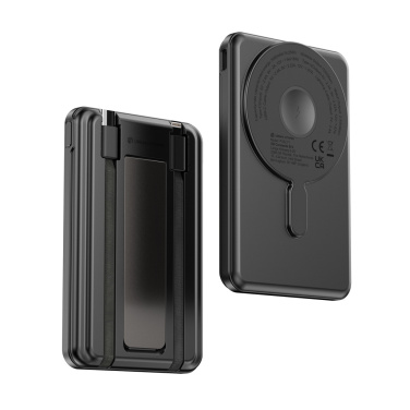 Logotrade Werbegeschenke das Foto: Urban Vitamin Redwood 5-in-1 5.000mAh 20W PD magn. Powerbank