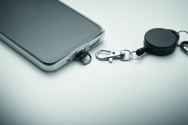 Logotrade Logogeschenke das Foto: Einziehbarer Smartphone-Halter
