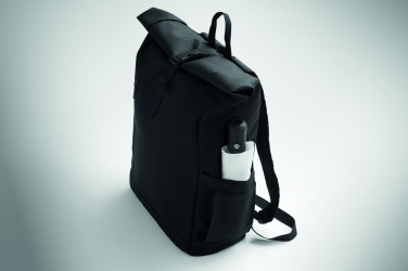 Logotrade werbemittel das Foto: Rolltop-Rucksack 600D RPET