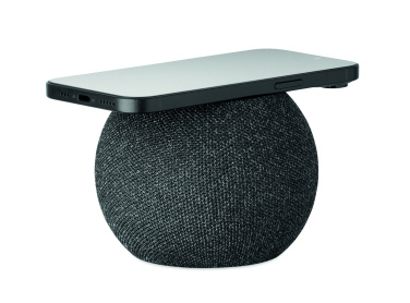 Logotrade Werbeartikel das Foto: Ladestation mit Lautsprecher