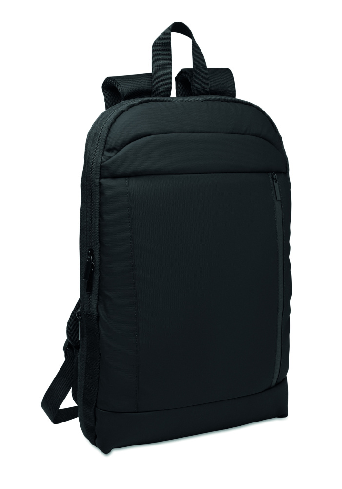 Logotrade Firmengeschenke das Foto: 16" Rucksack 600D RPET