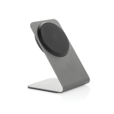 Logotrade Geschäftsgeschenke das Foto: Terra Aluminium 15W magnetischer Wireless-Charger