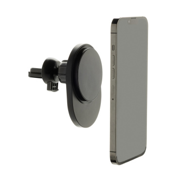 Logotrade Logogeschenke das Foto: PowerCruze magnetischer 15W Autohalter aus RCS rec. ABS
