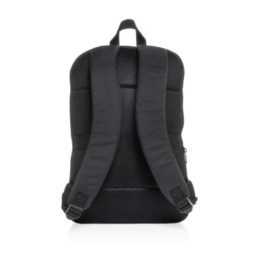 Logotrade Firmengeschenke das Foto: Flexpack Aware™ Expandable Slim RPET 15,6" Laptop-Rucksack