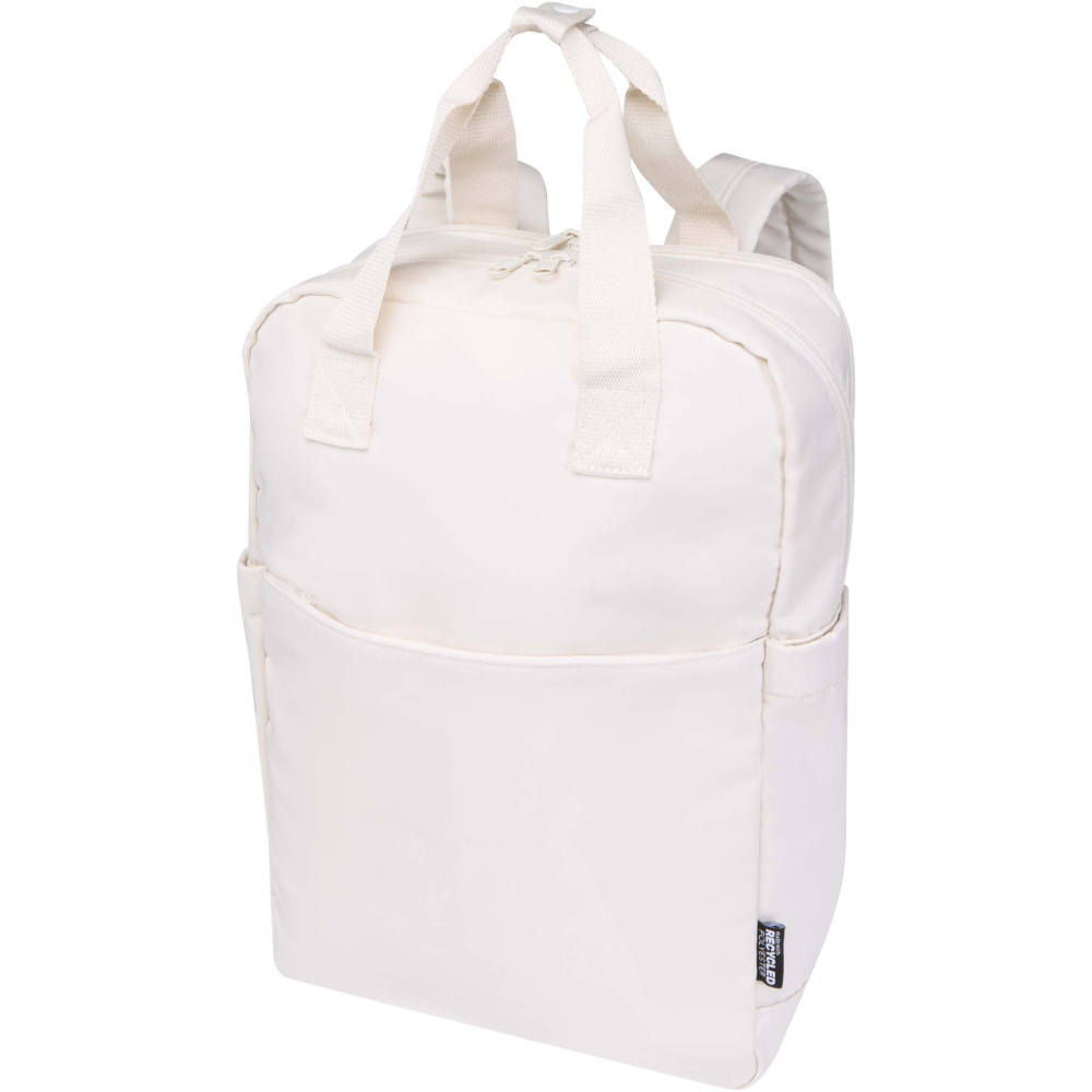 Logotrade Firmengeschenke das Foto: Trip 14" Aware™ Recycelter Laptop Rucksack 9 L