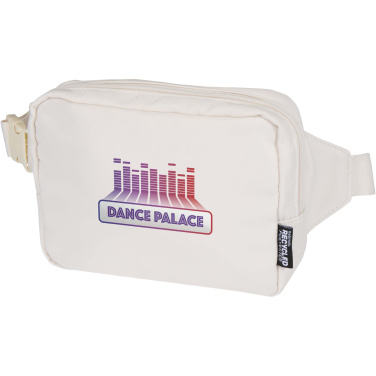 Logotrade Werbeartikel das Foto: Trip Aware™ Recycelte Reisetasche mit Schultergurt 1 L