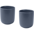 Male 200 ml Keramiktassen – 2er-Set, Hale Blue
