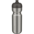 Mepal Pull 800 ml Edelstahlt Sportflasche, Tiefschwarz