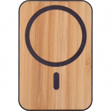 Logotrade Werbeartikel das Foto: Kabellose Powerbank 5 000 mAh CAIRO