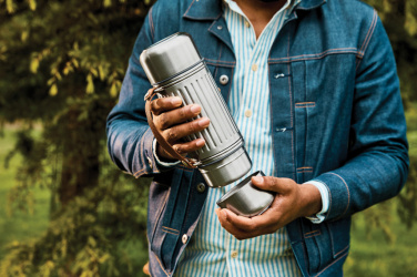 Logotrade Werbeartikel das Foto: Black+Blum Explorer Flasche Duo 1L