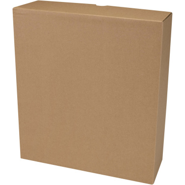 Logotrade Geschäftsgeschenke das Foto: Illuminate 650 ml RCS-zertifizierte doppelwandige Trinkflasche aus recyceltem Edelstahl mit 3-teiligem Deckelset