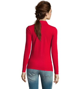 Logotrade werbemittel das Foto: PERFECT DAMEN LSL POLO  180