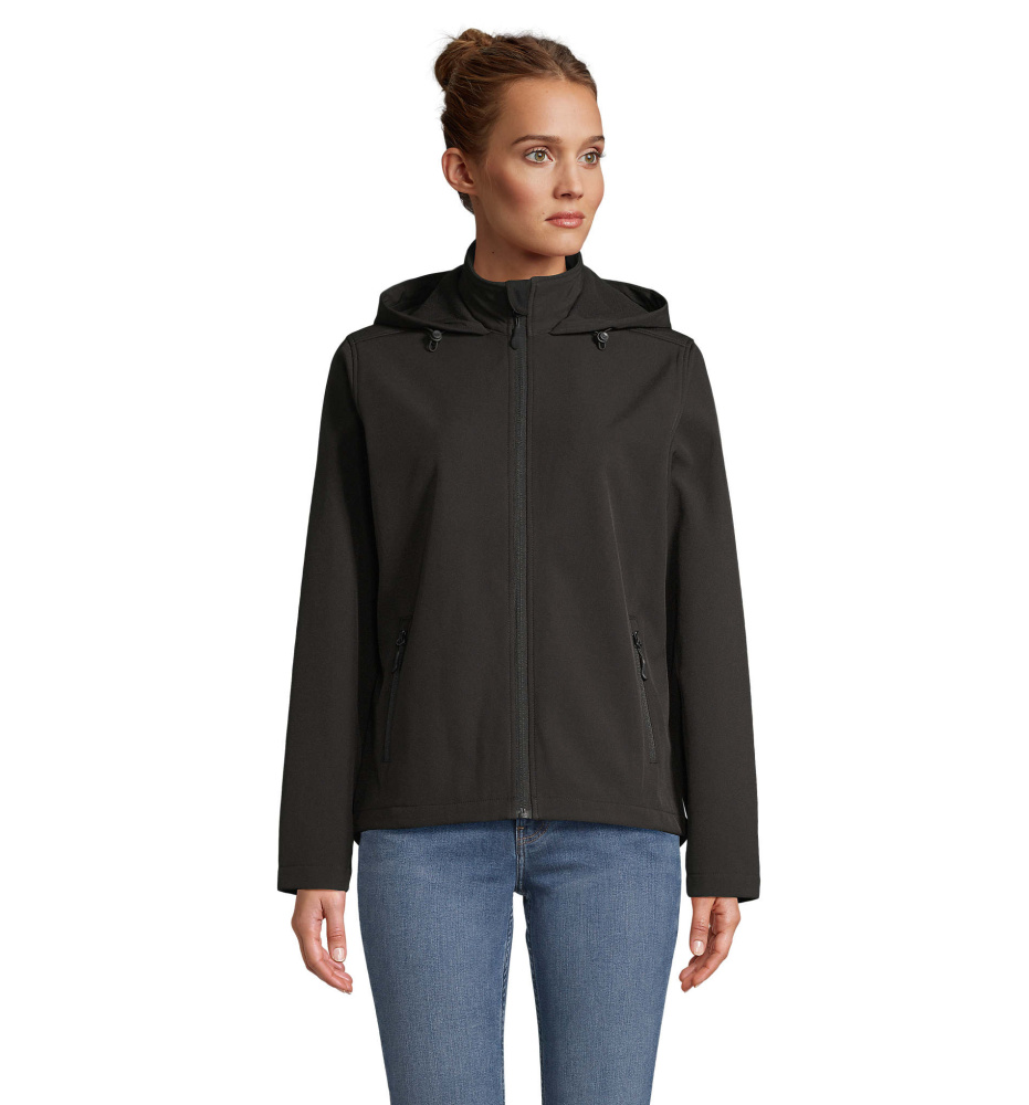 Logotrade werbemittel das Foto: RACE WOMEN HOODED JACKET