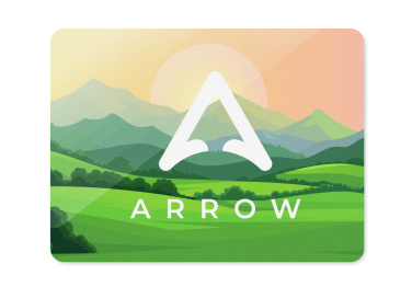 Logotrade Firmengeschenke das Foto: Rechteckiger Magnet mit PVC