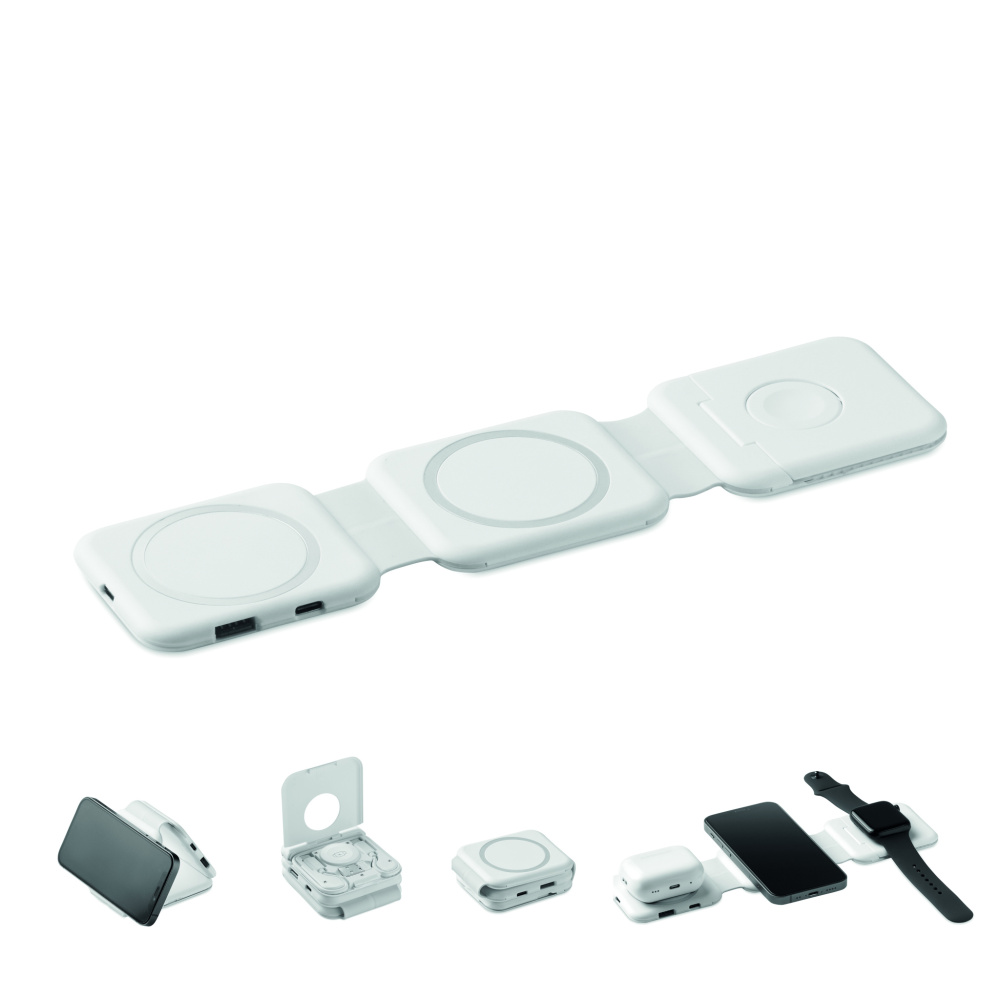 Logotrade Werbeartikel das Foto: 3fach Ladestation