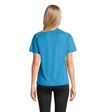 Logotrade Werbegeschenke das Foto: VORTEX WOMEN RAGLAN T-SHIRT