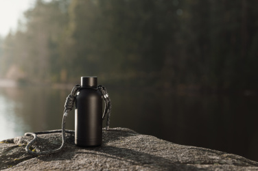 Logotrade Werbeartikel das Foto: VINGA Parks Flasche aus RCS rec. Stainless-Steel, 400ml