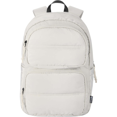 Logotrade Geschäftsgeschenke das Foto: Puffer 15,6" GRS recycelter Laptoprucksack 18L