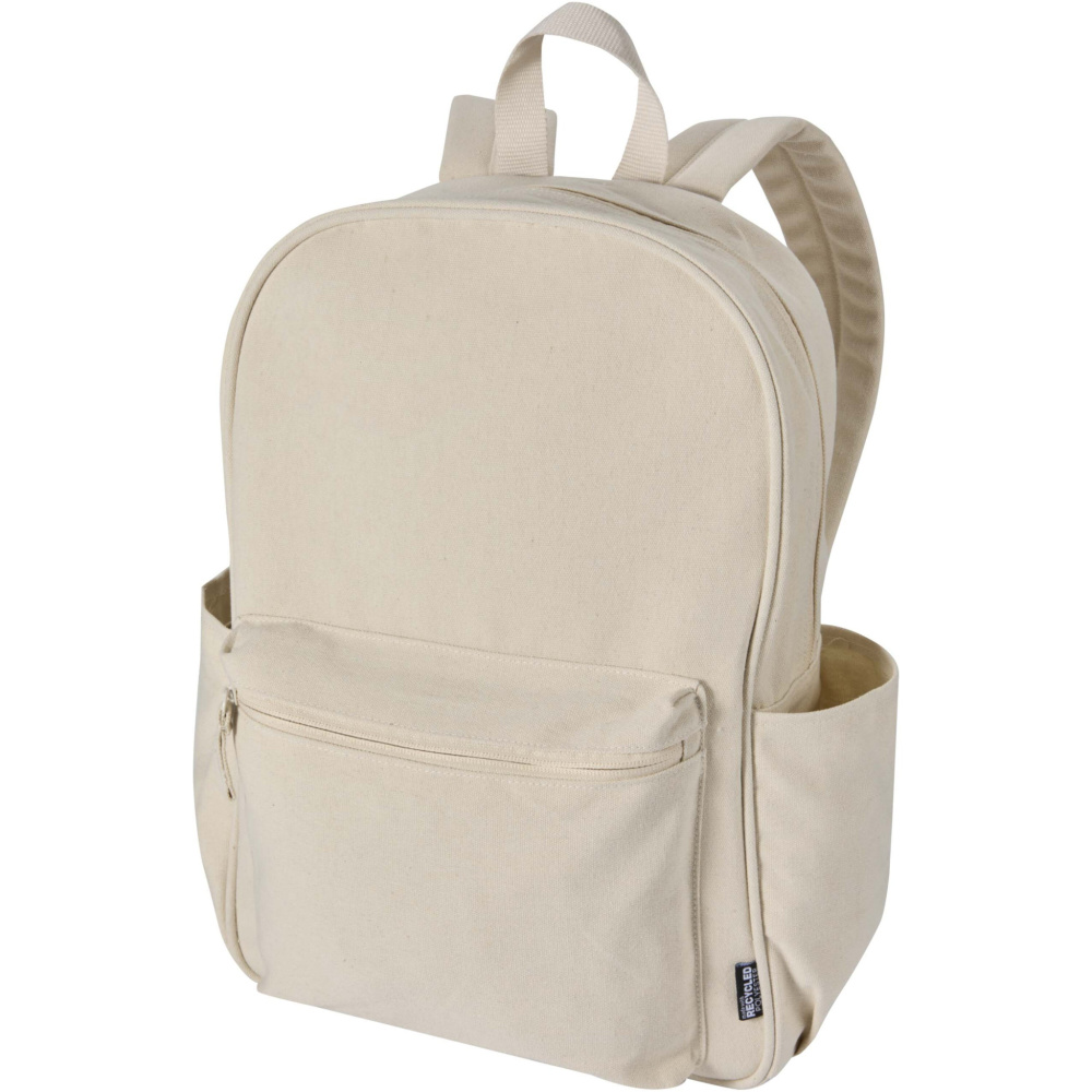 Logotrade Werbegeschenke das Foto: Recanvas 15,6” GRS recycelter City-Rucksack 16L