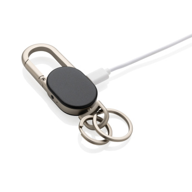 Logotrade Geschäftsgeschenke das Foto: Keyfinder Dual Schlüsselanhänger mit weltweiter Ortung