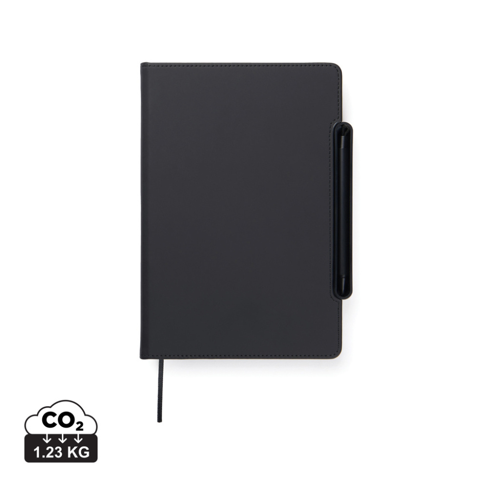 Logotrade Firmengeschenke das Foto: VINGA Baltimore RCS 4-in-1 nachfüllbares Notizbuch