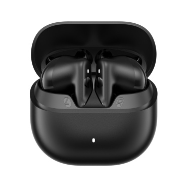 Logotrade Firmengeschenke das Foto: Urban Vitamin Santa Clara ENC-Ohrhörer aus RCS rec. ABS