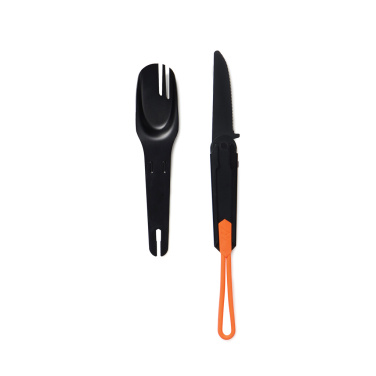 Logotrade Firmengeschenke das Foto: Nordic Drift Trail 4-in-1 Outdoor-Besteck