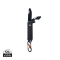 Nordic Drift Adventure Keychain Tool, Schwarz