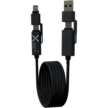 Logotrade Werbeartikel das Foto: SCX.design C59 100 W magnetisches Silikon Ladekabel