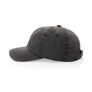 Logotrade Geschäftsgeschenke das Foto: BEAU AWARE™ Washed 6-Panel Kappe aus 270gr/m² Baumwolltwill