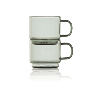 Logotrade Geschäftsgeschenke das Foto: AdHoc Impact Espressotassen 70ml, 2er-Set