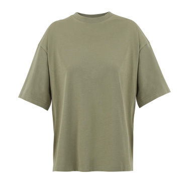 Logotrade Werbeartikel das Foto: BOXY WOMEN T-SHIRT OVERSIZE