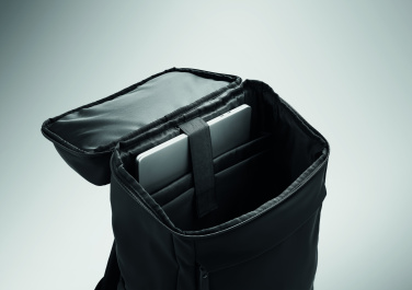 Logotrade Werbegeschenke das Foto: 15" PU Laptop-Rucksack